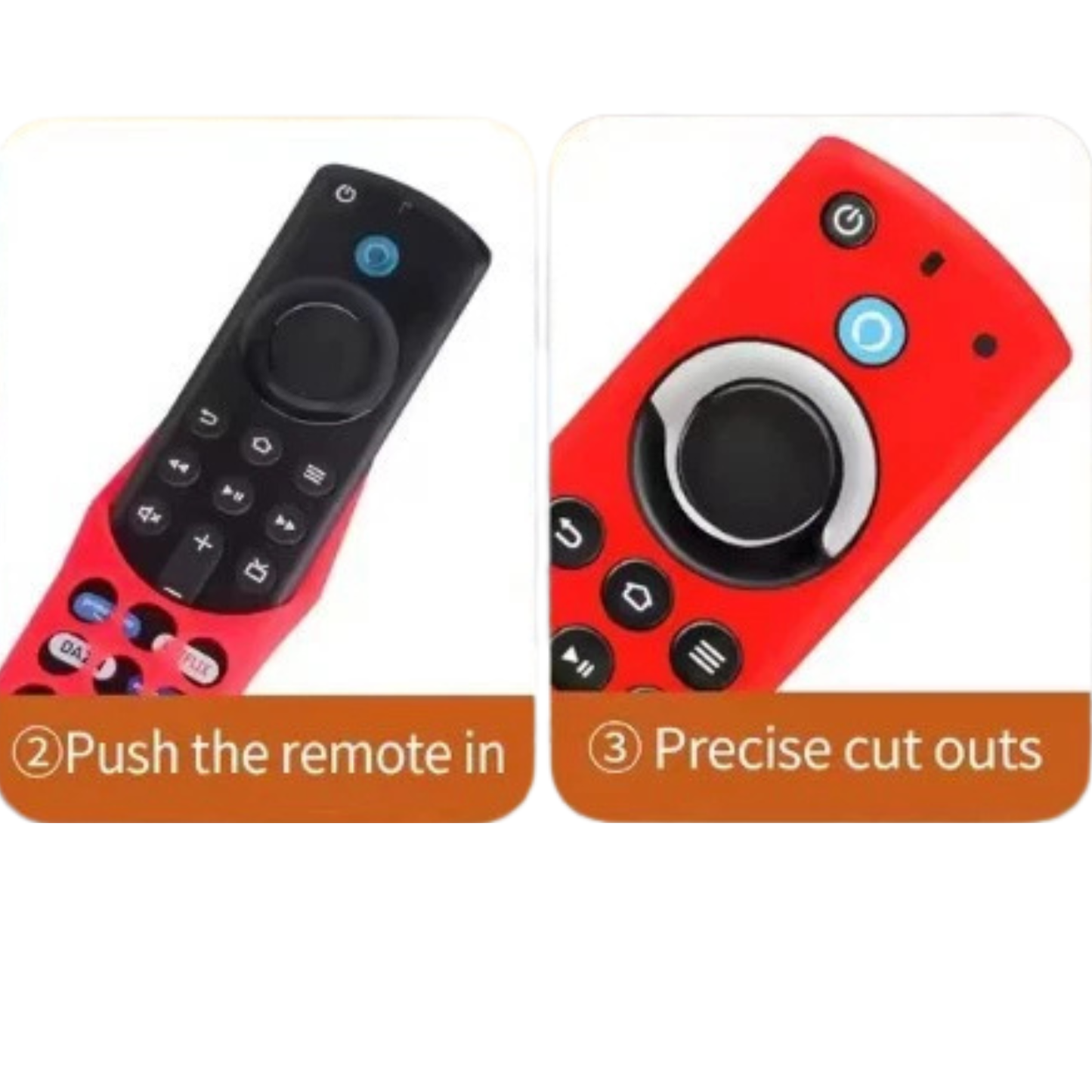Glow in the Dark Remote Cover for Amazon Fire TV Stick