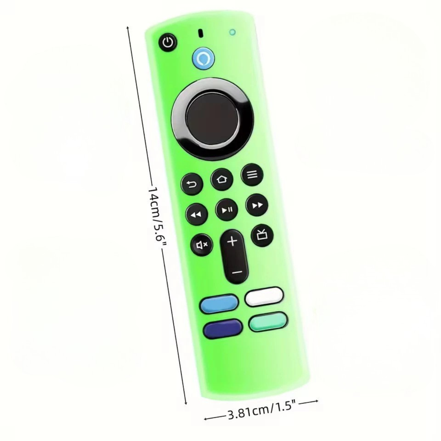 Glow in the Dark Remote Cover for Amazon Fire TV Stick