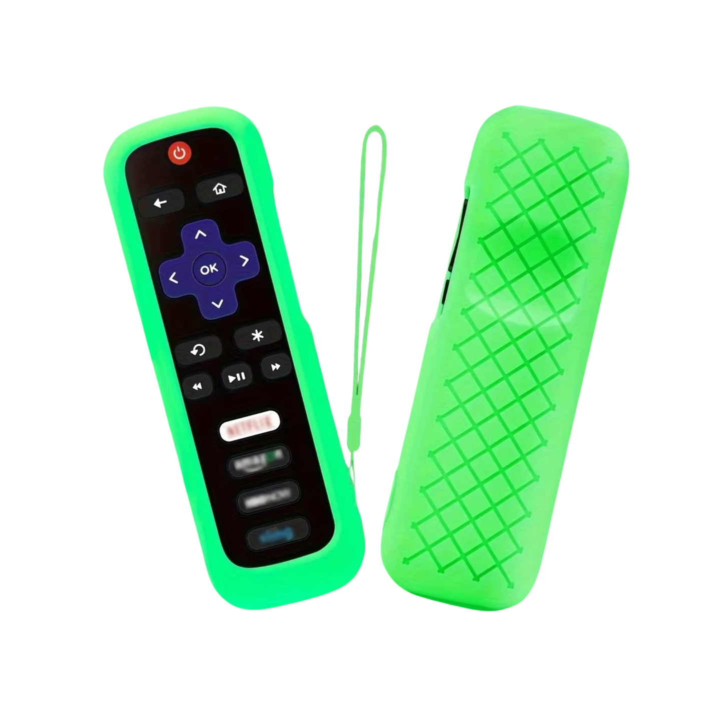 Glow in the Dark Roku TV Remote Cover – Fits RC280
