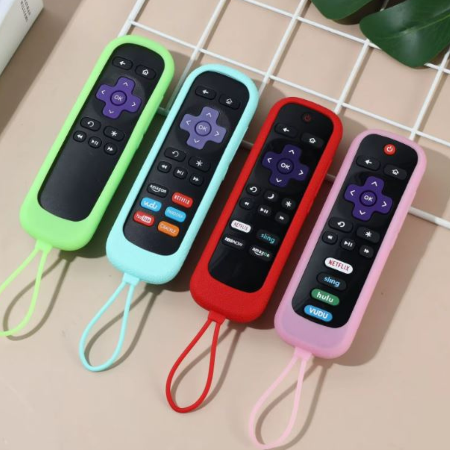 Glow in the Dark Roku TV Remote Cover – Fits RC280