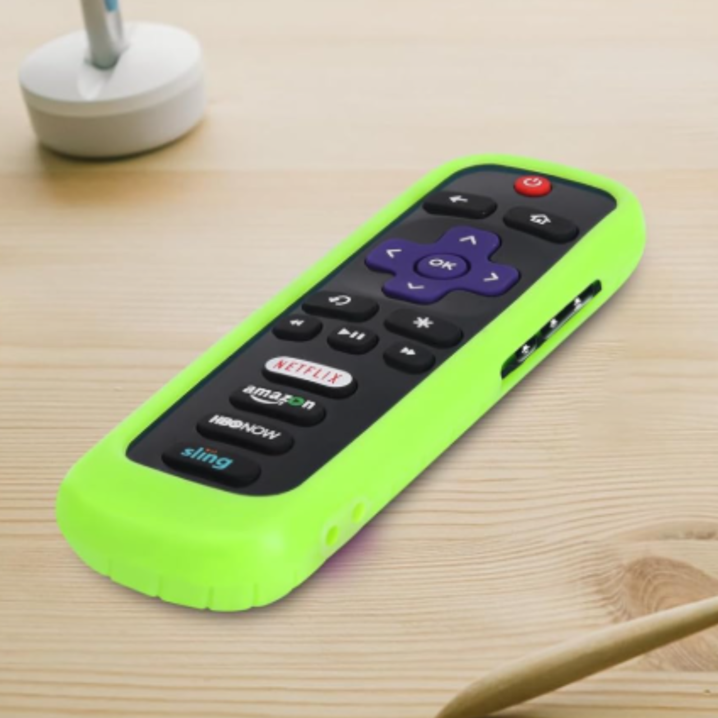 Glow in the Dark Roku TV Remote Cover – Fits RC280