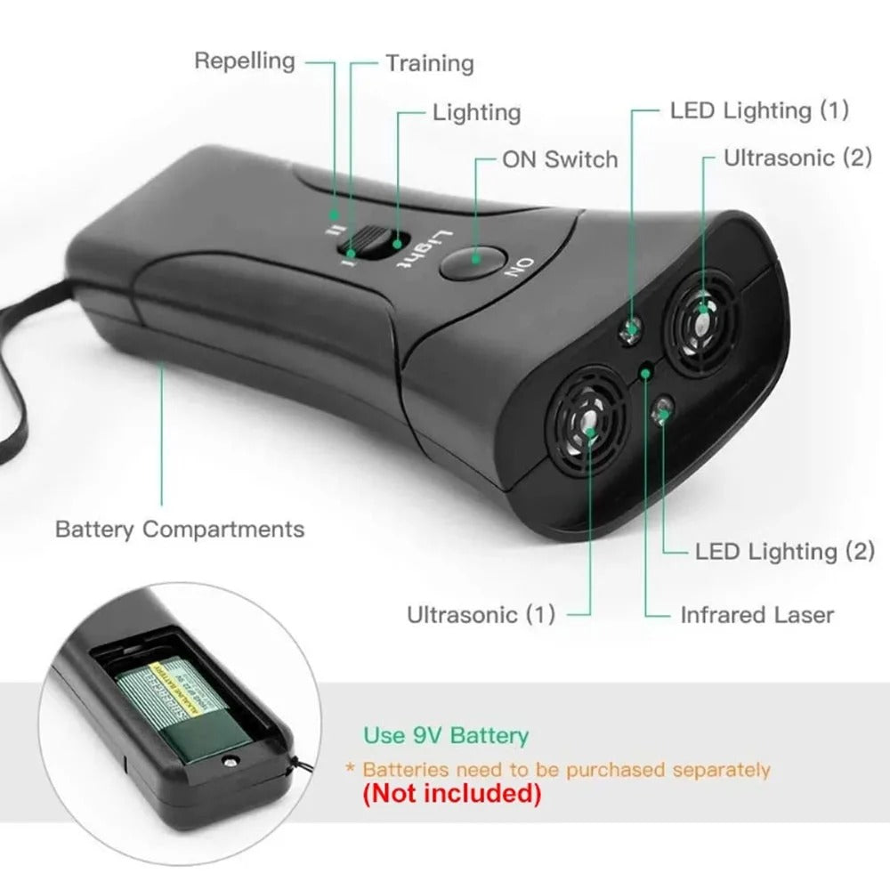 Supersonic Portable Dog Bark Stopper